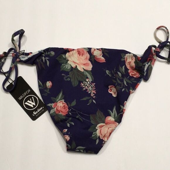 WILDFOX Gypsy Rose string bikini bottoms. NWT - Picture 3 of 6